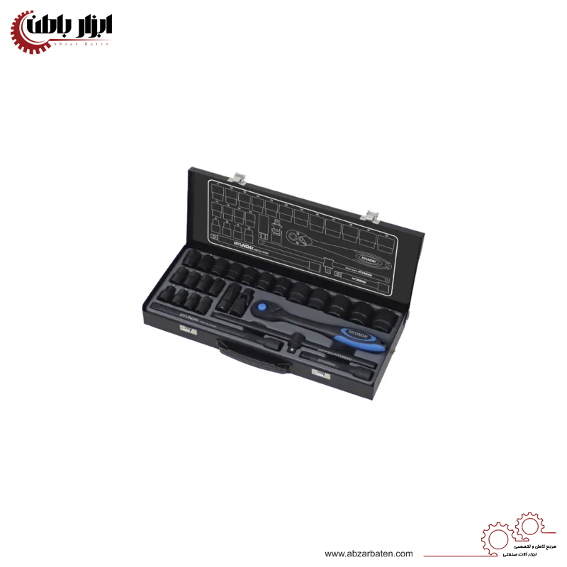 جعبه بکس 26 پارچه 1/2 اینچ هیوندای مدل HT-9126