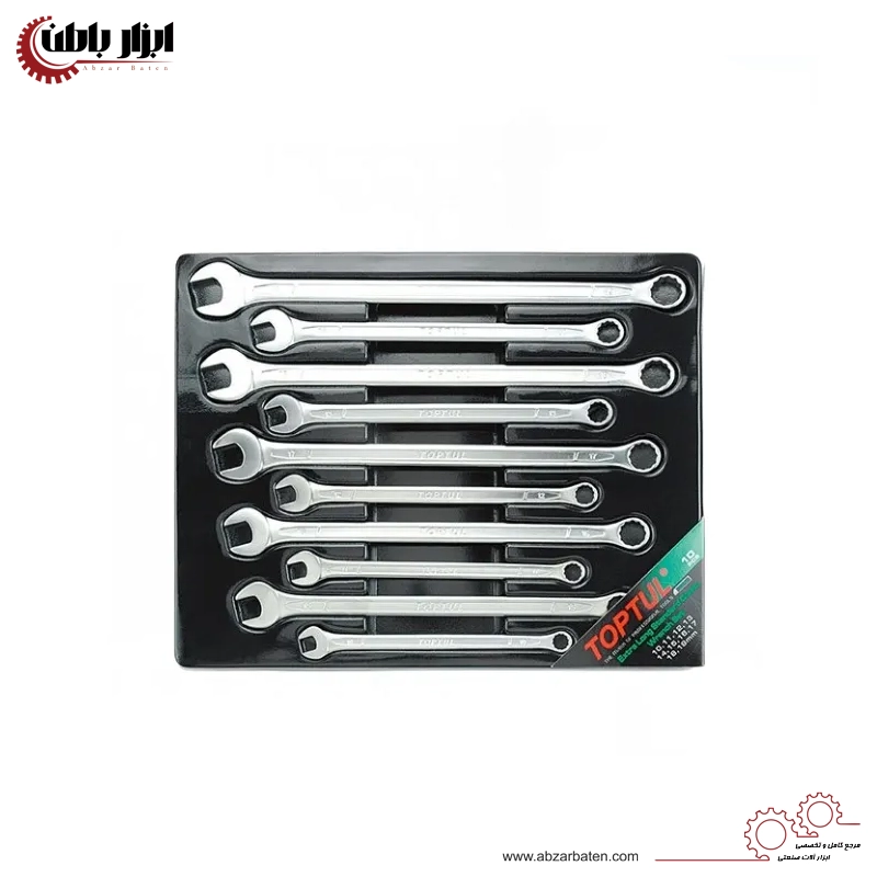 ست آچار یکسره فوق بلند 10 عددی تاپ تول مدل GAAF1008