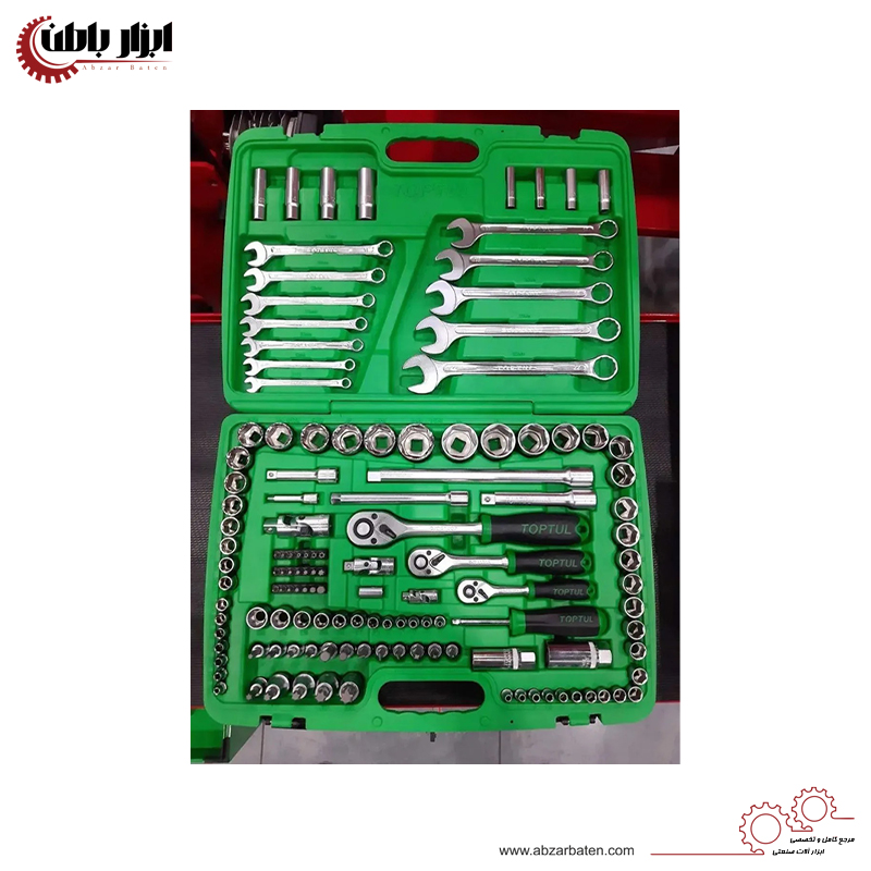 جعبه ابزار  130 پارچه تاپ تول مدل GCAI130B
