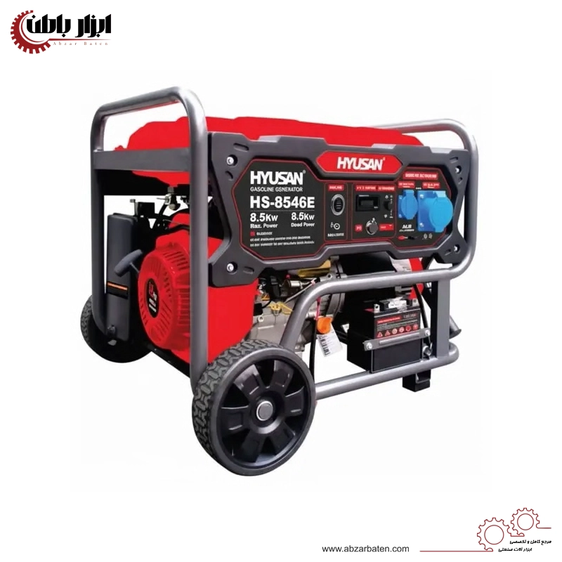موتور برق بنزینی 8.5 کیلو وات هیوسان مدل HS-8546E