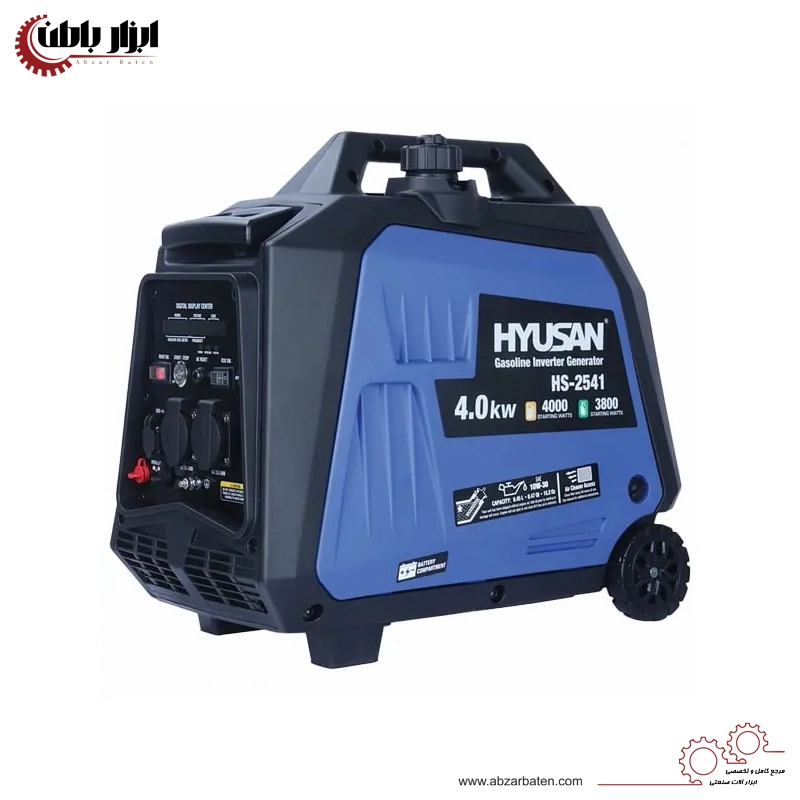 موتور برق دوگانه سایلنت 4 کیلو وات هیوسان مدل HS-2541