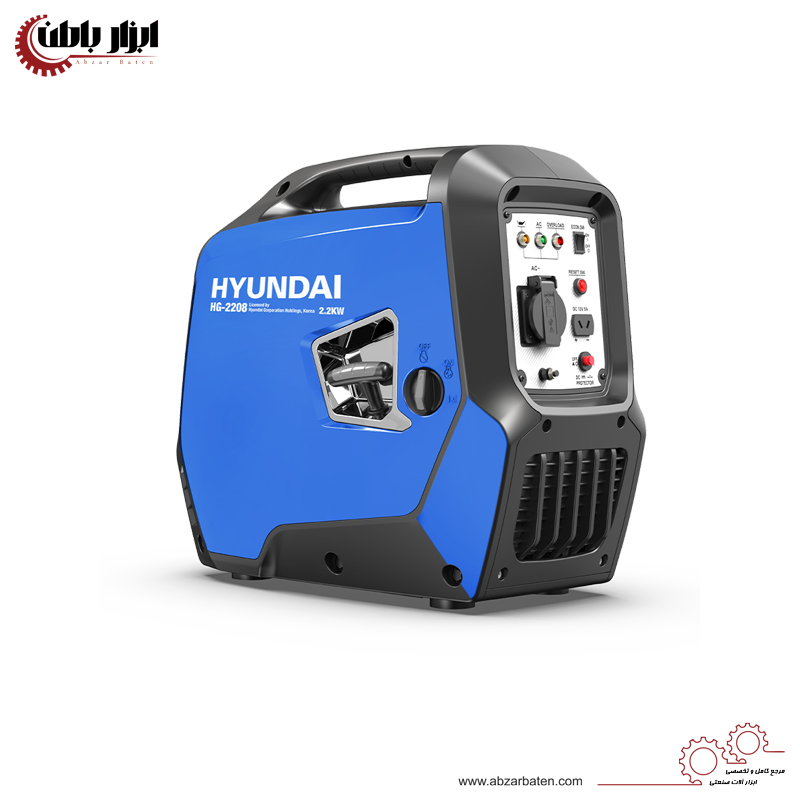 موتور برق اینورتر سایلنت 2.2 کیلووات هیوندای مدل HG-2208
