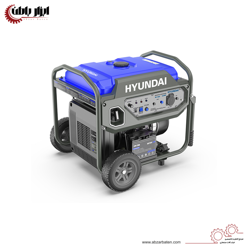 موتور برق بنزینی 10 کیلووات هیوندای مدل HG-1055