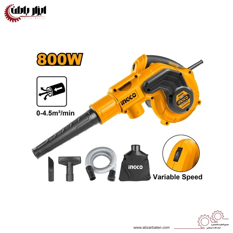 دمنده و مکنده 800 وات اینکو مدل AB8038