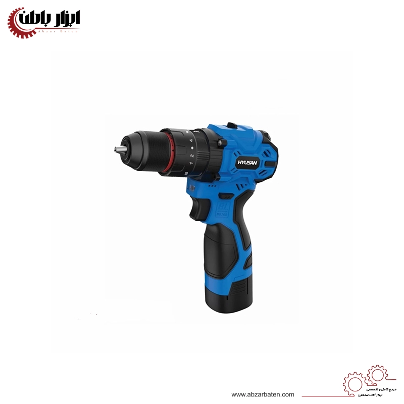 دریل چکشی شارژی 16.8 ولت هیوسان مدل HS-1632B