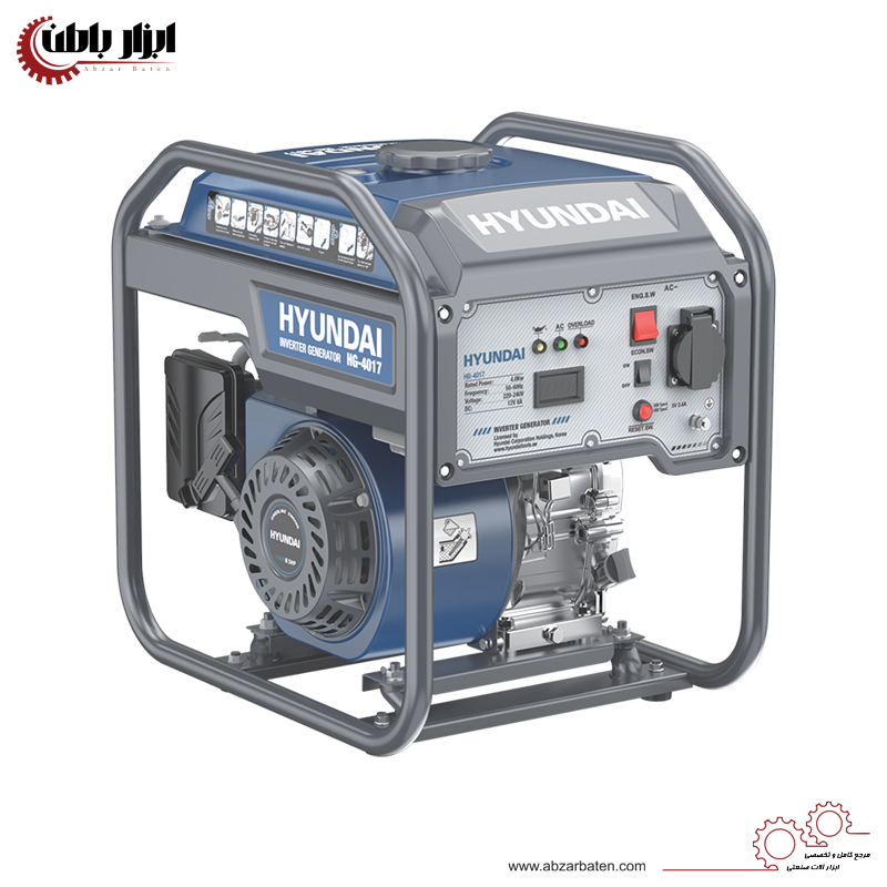 موتور برق اینورتر 4 کیلووات هیوندای مدل HG-4017