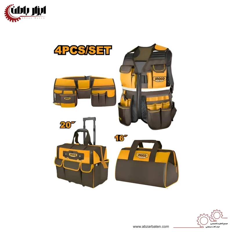 ست 4 عددی کیف ابزار کمبو اینکو مدل COS230910
