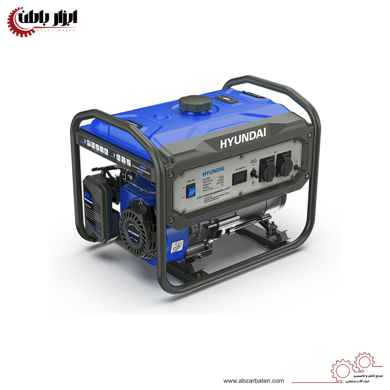 موتور برق بنزینی 3 کیلووات هیوندای مدل HG-3005