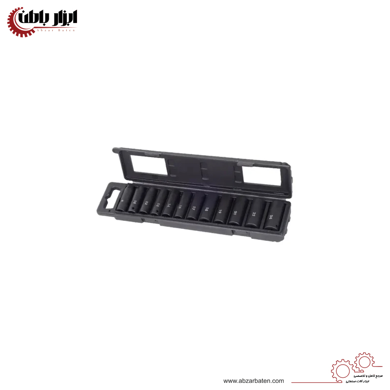 جعبه بکس 12 پارچه 1/2 اینچ فشار قوی هیوندای مدل HT-9112